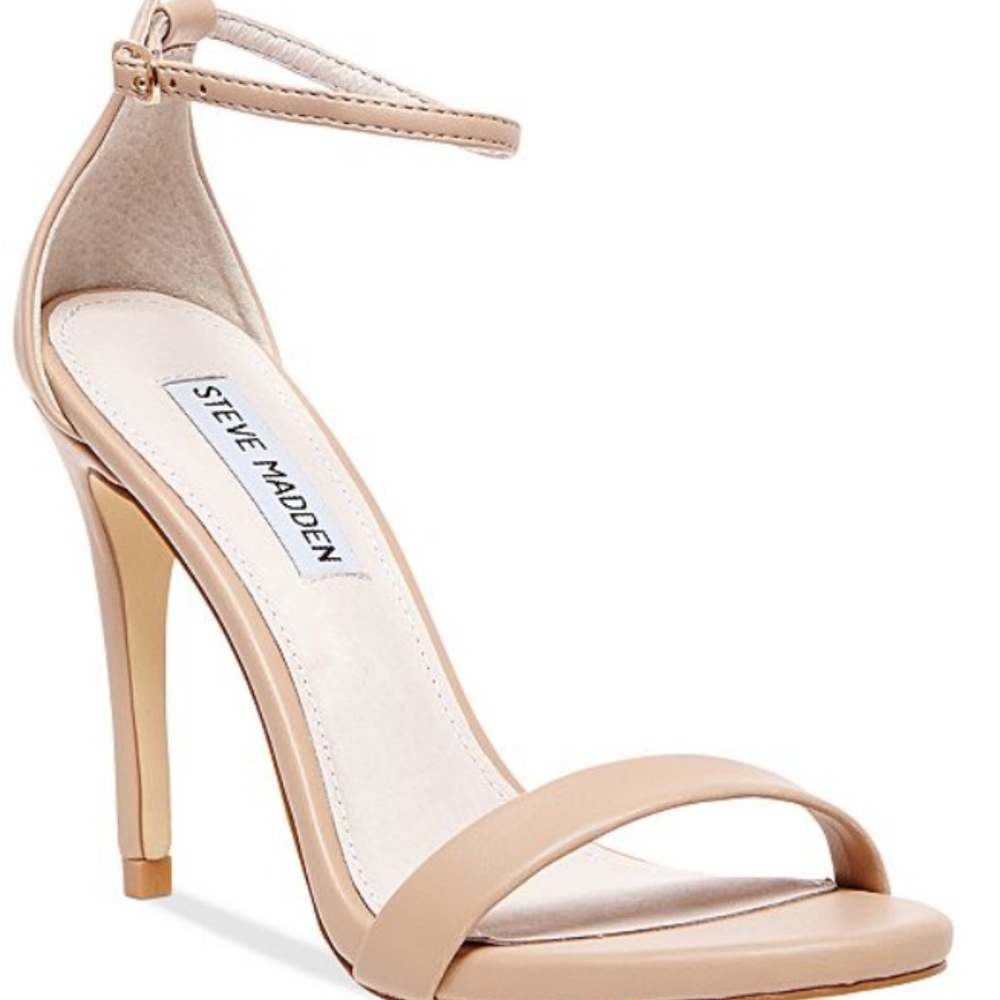Steve Madden Strappy Nude Heels